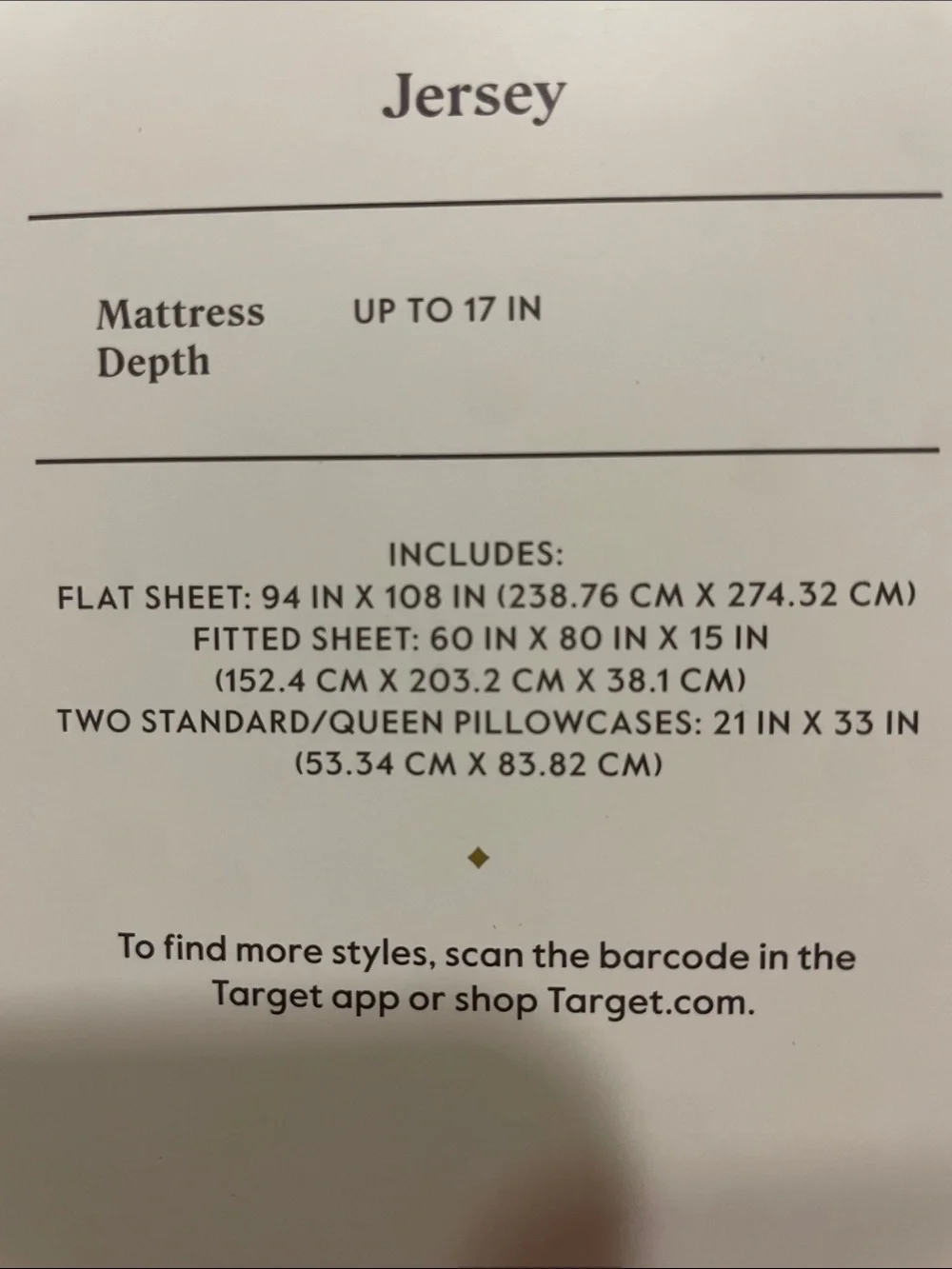 Threshold Jersey Sheet Set in White